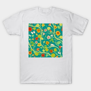 Creeping Nasturtiums / T-Shirt